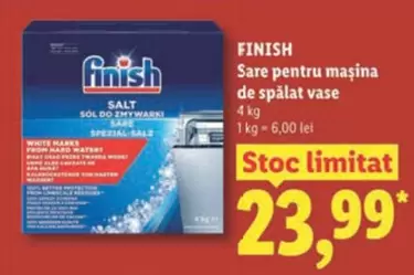 Sare pentru masina de spalat vase