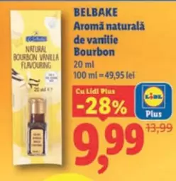 Aromă naturală de vanilie Bourbon