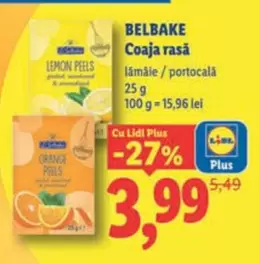 Coaja rasă lămâie / portocală