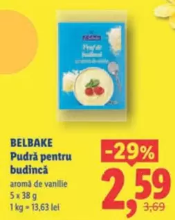 Pudră pentru budincă