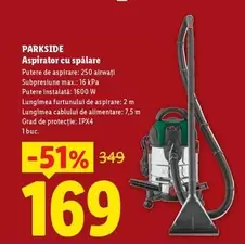 Aspirator cu spalare