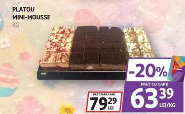 Auchan - PLATOU MINI-MOUSSE