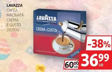 Lavazza - CAFEA MACINATA CREMA E GUSTO