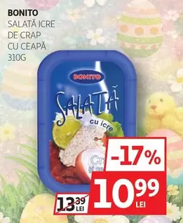 SALATĂ ICRe DE CRAP CU CEAPĂ