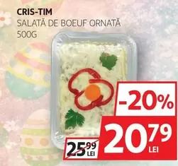 SALATĂ DE BOEUF ORNATĂ