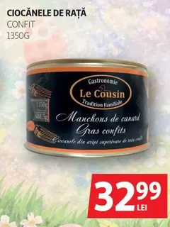 CIOCĂNELE DE RAȚĂ CONFIT