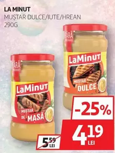 MUȘTAR DULCE/IUTE/HREAN