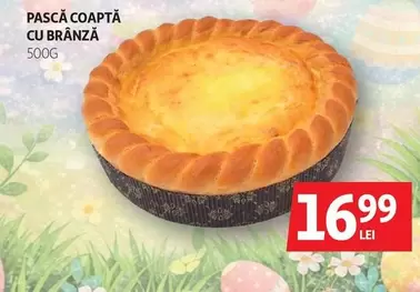 PAȘCĂ COAPTĂ CU BRÂNZĂ