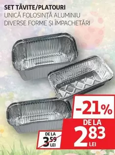 SET TĂVIȚE/PLATOURI