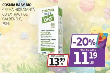 Cosmia - CREMĂ HIDRATANTĂ CU EXTRACT DE GĂLBENELE