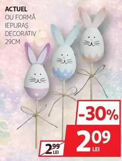 Actuel - IEPURAȘ DECORATIV 29CM