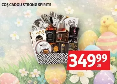 Coș cadou Strong Spirits