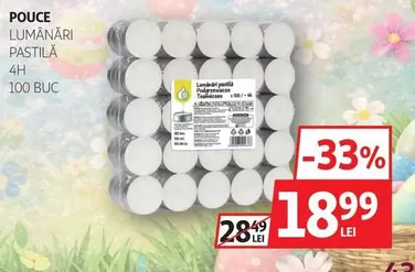 LUMÂNĂRI PASTILĂ 4H