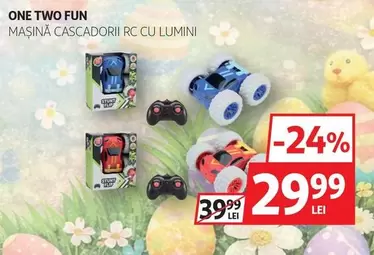 MAȘINĂ CASCADORII RC CU LUMINI
