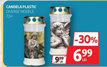CANDELA PLASTIC DIVERSE MODELE 72H
