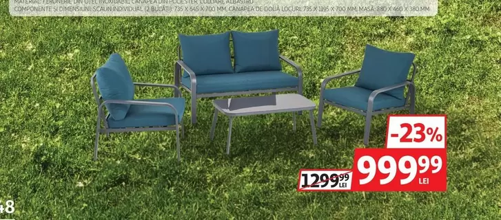 Set de mobilier de grădină