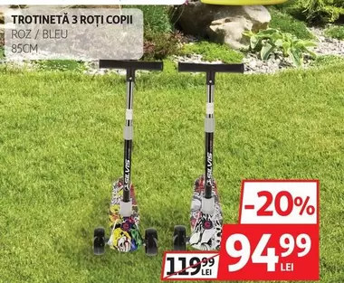 TROTINETĂ 3 ROȚI COPII