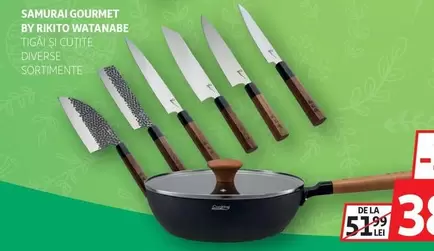 SAMURAI GOURMET TIGAI ȘI CUȚITE