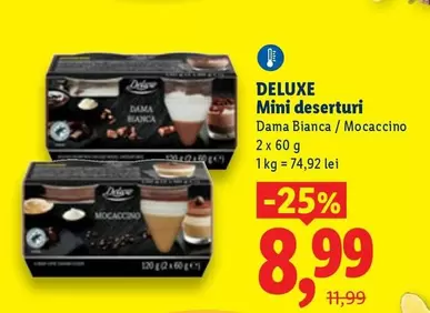Mini deserturi Dama Blanca / Mocaccino