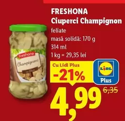 Ciuperci Champignon feliate