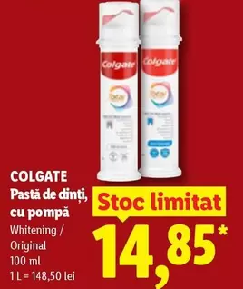 Total - Pastă de dinți cu pompă