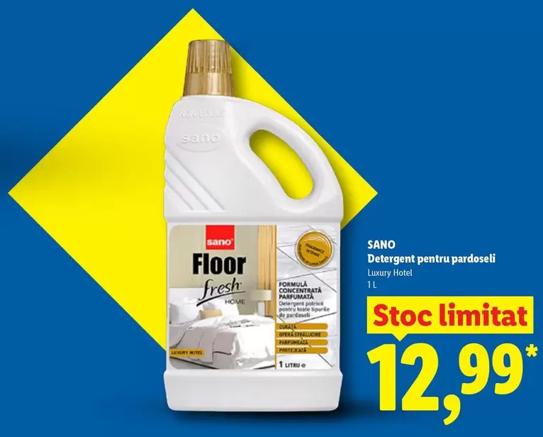 Detergent pentru pardoseli