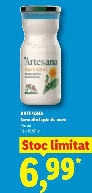 Sana din lapte de vacă