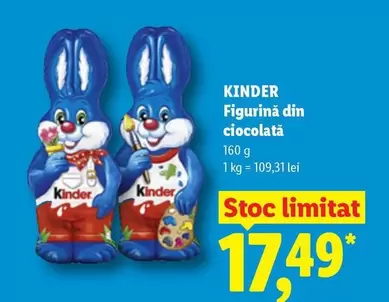 Kinder - Figurină din ciocolată