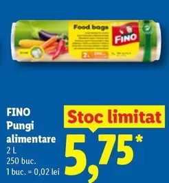 Pungi alimentare