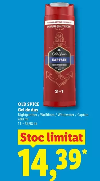 Gel de dus Captain