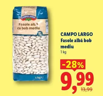 Alb - Fasole albă bob mediu