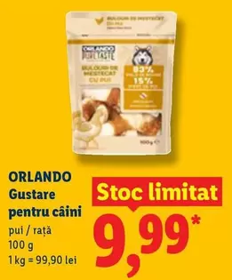 Bulci de mestecat cu pui / rață