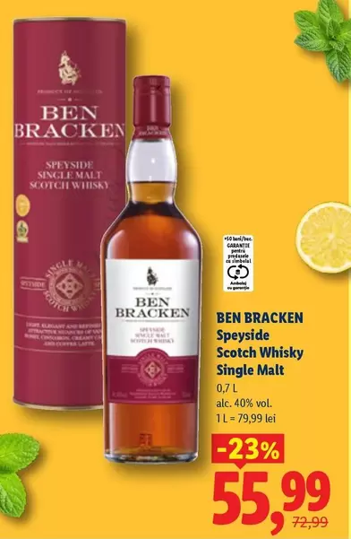 Speyside Single Malt Scotch Whisky