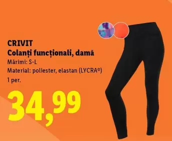 Colanți funcționali, damă