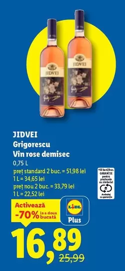 Grigorescu Vin rose demisec