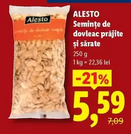 Semințe de dovleac prăjite și sărate