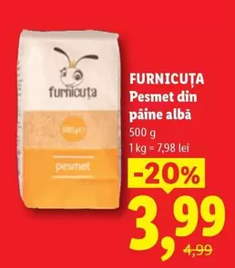 Pesmet din pâine albă