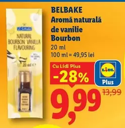 Aromă naturală de vanilie Bourbon