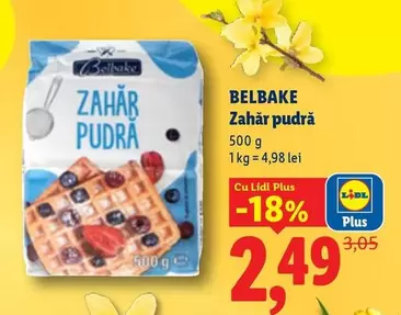 Zahăr pudră
