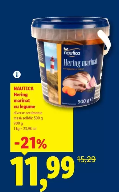 Hering marinat cu legume