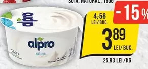 Alpro - Natural Soy Yogurt