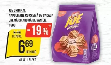 NAPOLITANE CU CREMĂ DE CACAO/CREMĂ CU AROMĂ DE VANILIE