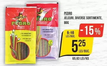 JELEURI, DIVERSE SORTIMENTE