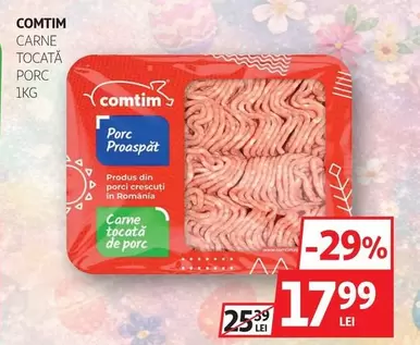 Carne tocată de porc