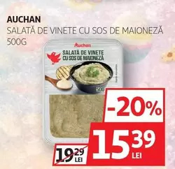 Auchan - Salată de vinete cu sos de maioneză