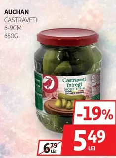 Auchan - Castraveți întregi