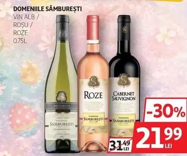 Alb - VIN ALB / ROȘU / ROZE