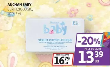 Auchan - SER FIZIOLOGIC
