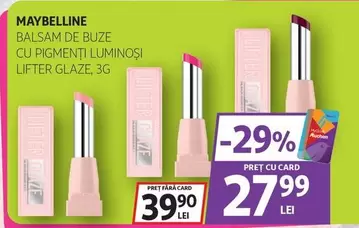 Maybelline - BALSAM DE BUZE CU PIGMENTI LUMINOȘI LIFTER GLAZE