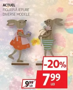 Actuel - FIGURINĂ IEPURe DIVERSE MODELE